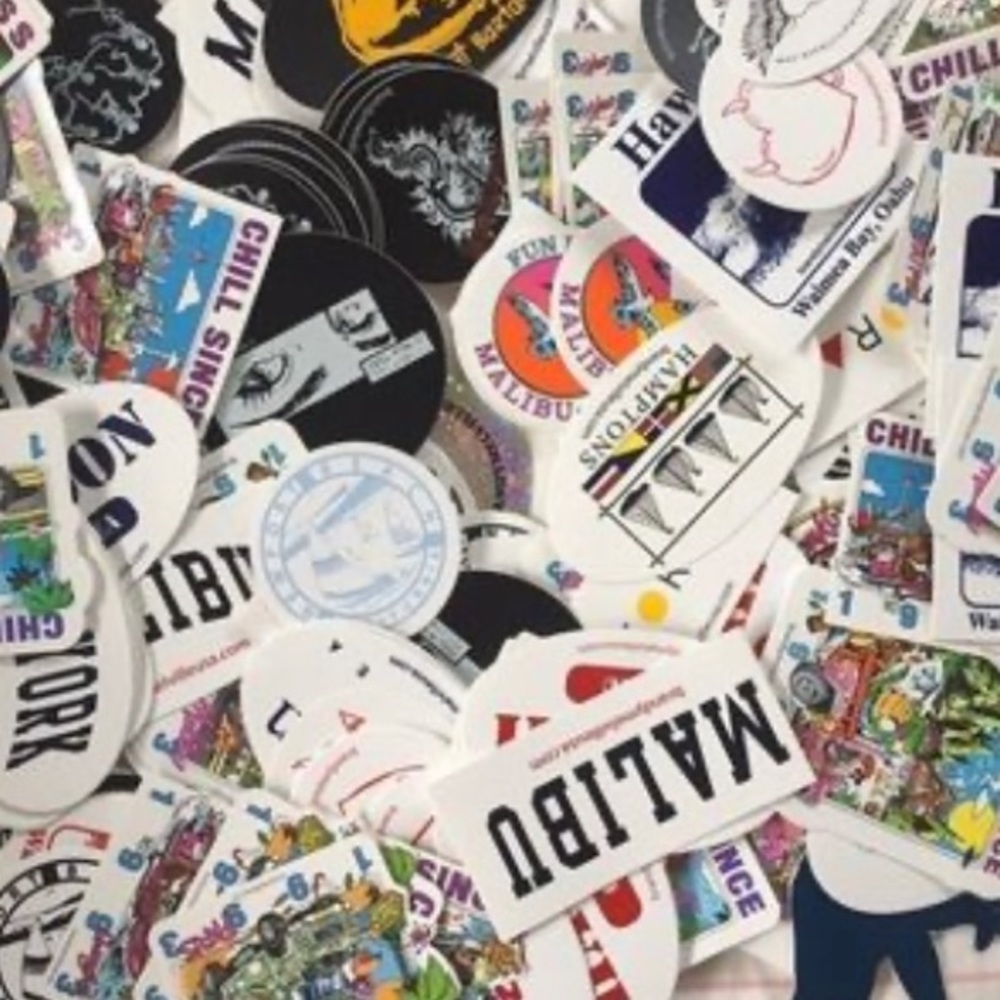 5 RANDOM STICKERS !!